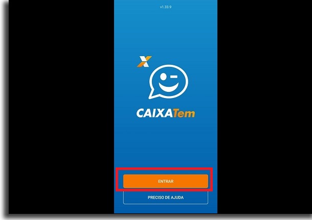 aplicativo caixa tem entrar