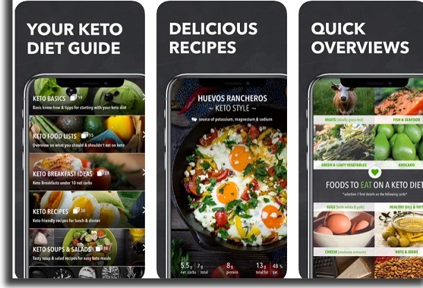 apps de receitas Keto guia