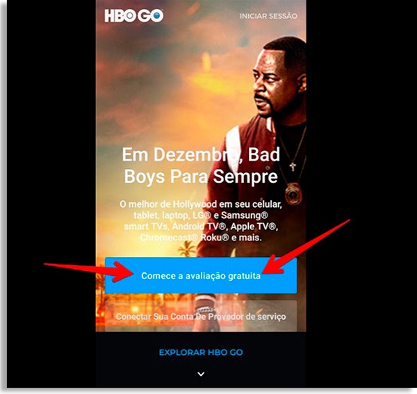 HBO Go  como assistir na Smart TV Samsung  - 93