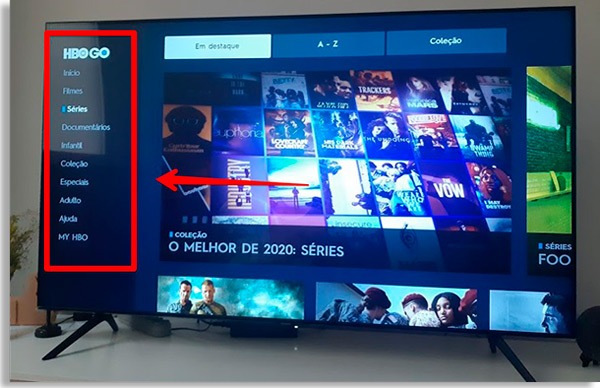 HBO Go  como assistir na Smart TV Samsung  - 2