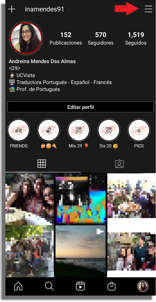 feed ig ocultar si estás en línea en Instagram