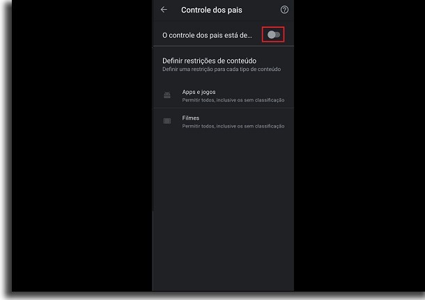 Controle parental no Google Play  como usar    AppTuts - 55