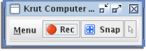 Krut Computer Recorder Grabar la pantalla PC