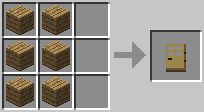 Puerta Recetas de Minecraft