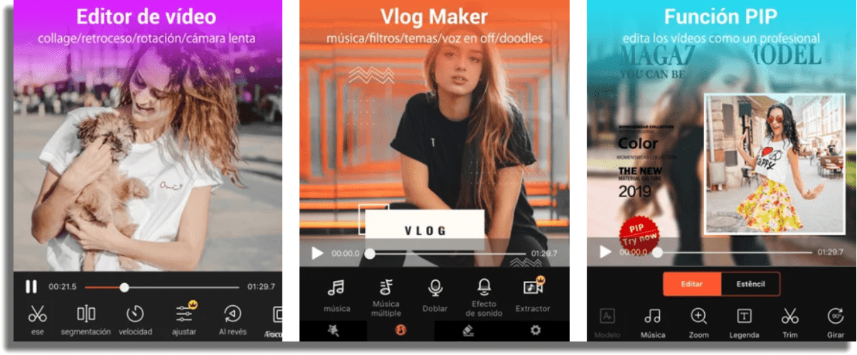 VideoShow Mejores aplicaciones de edición de video