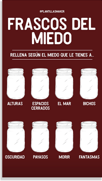 Frascos del miedo Juegos para WhatsApp