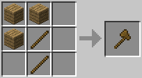Hacha crafting