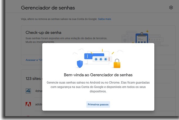 como ver a senha da sua conta do google 