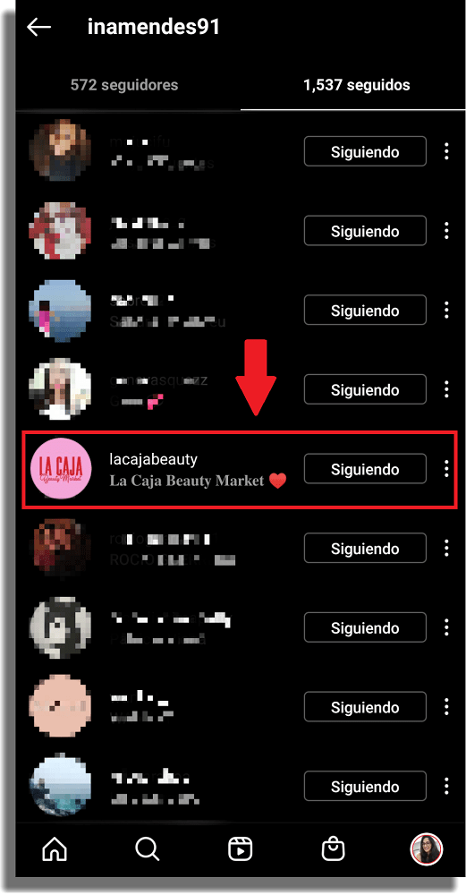 Descubrir quién no te sigue en Instagram