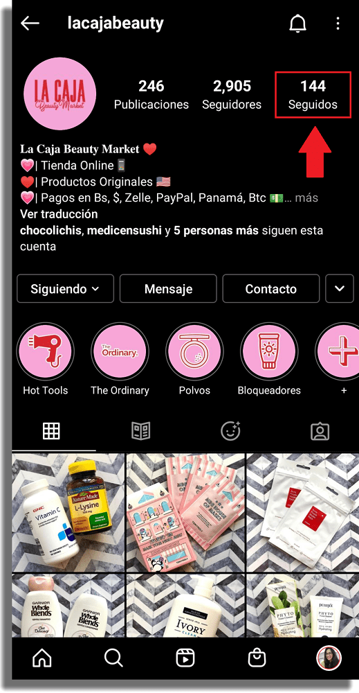 follow back ig