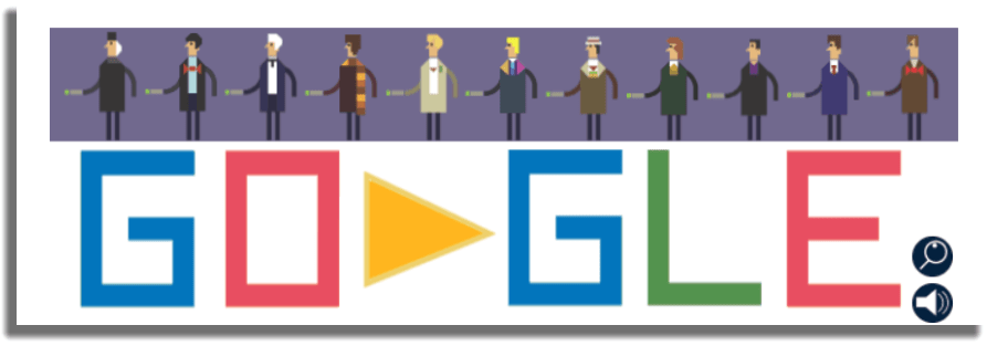 Doctor Who Doodle de Google