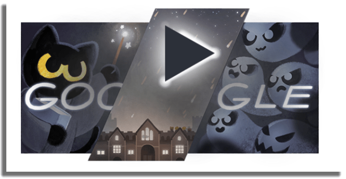 Halloween Doodle de Google