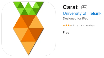Carat's store page