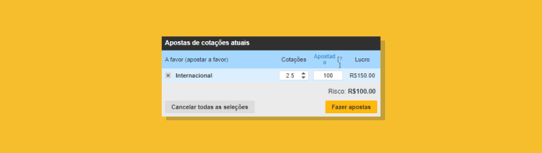 Trader esportivo apostando a favor na Betfair no Brasileirão