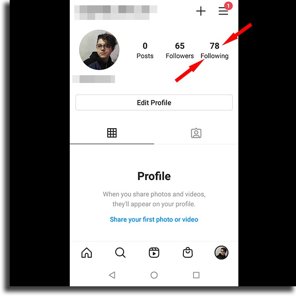 following list to discover who doesn't follow you back on Instagram