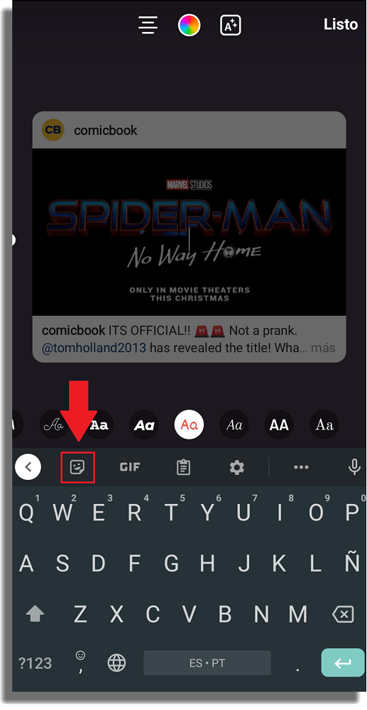 Historias de Instagram stickers personalizados