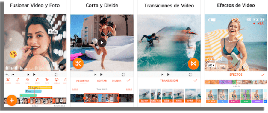 6 aplicaciones para unir fotos y videos en iPhone o Android - 48