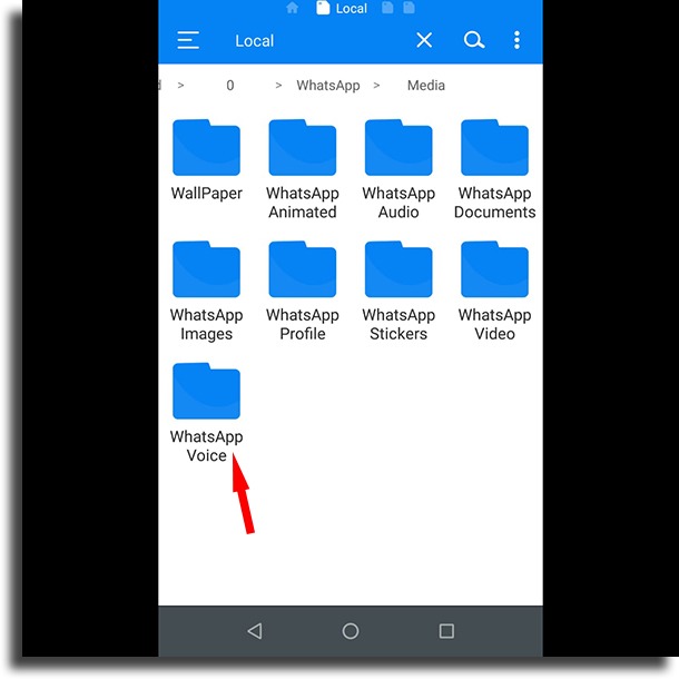 How to find old WhatsApp audio files on Android   AppTuts - 2