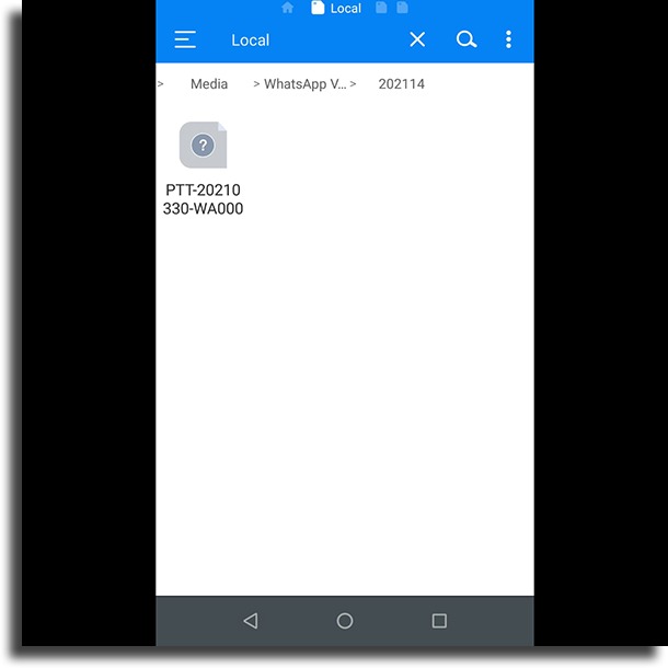 How to find old WhatsApp audio files on Android   AppTuts - 63