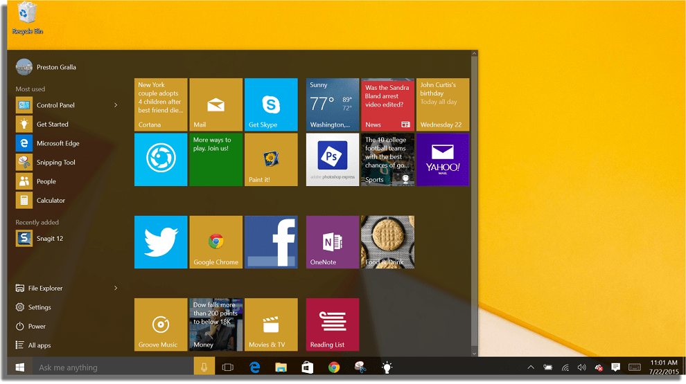 atajos de Windows
