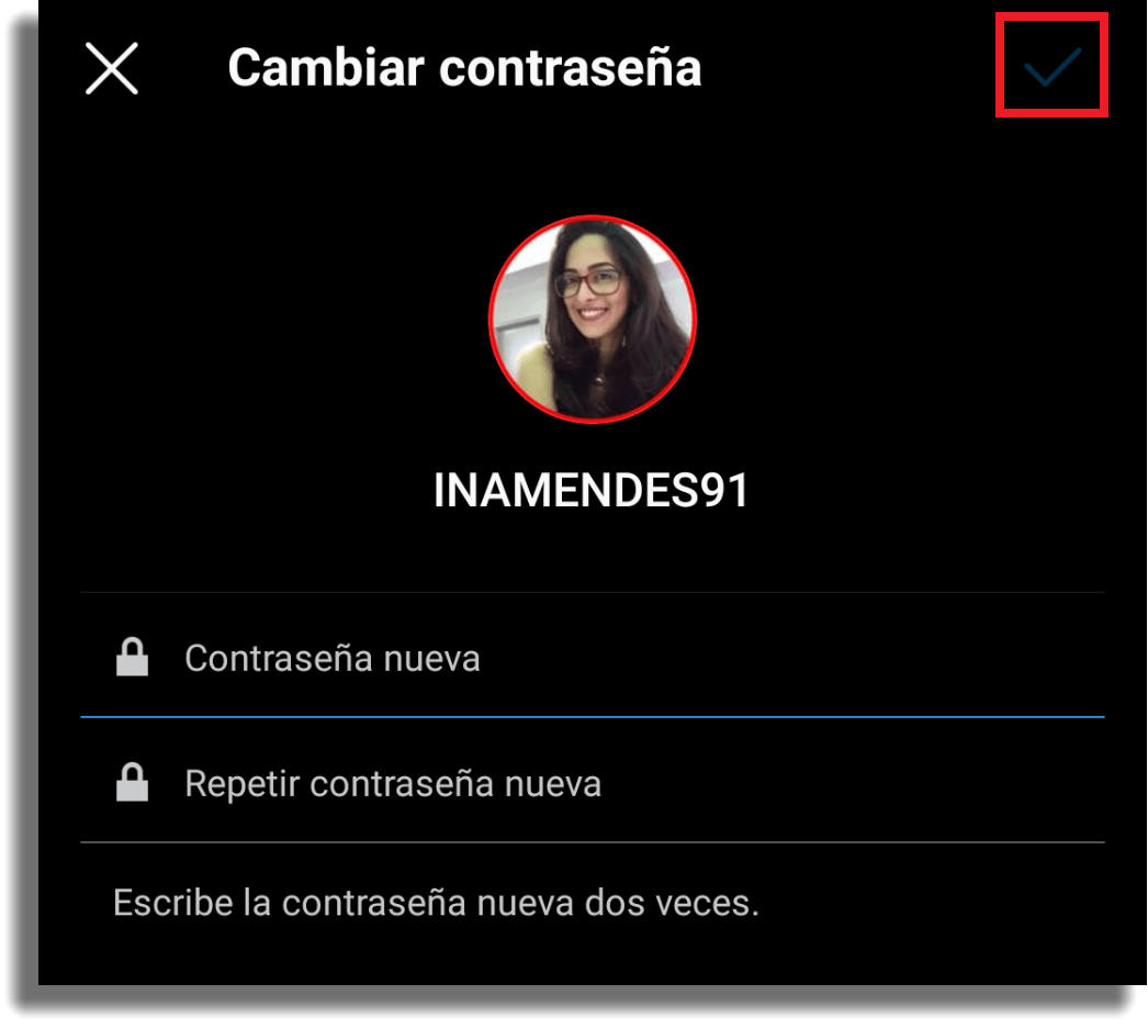 Cómo cambiar contraseña de Instagram con Facebook 