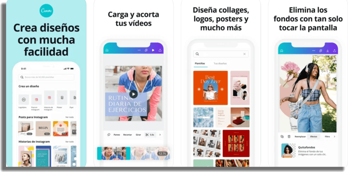 Canva aplicaciones para añadir texto a las imágenes