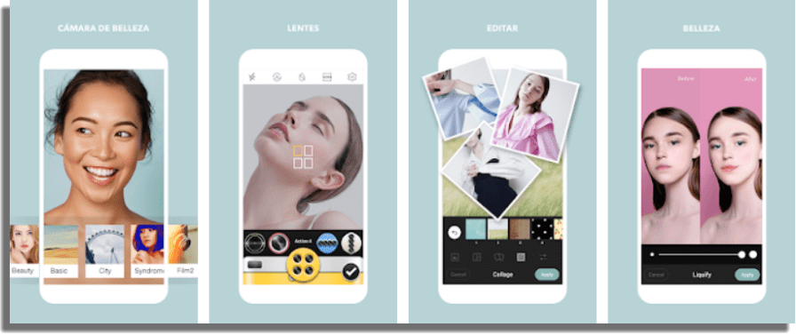Cymera aplicaciones de cámara para mejorar tus fotos en Android
