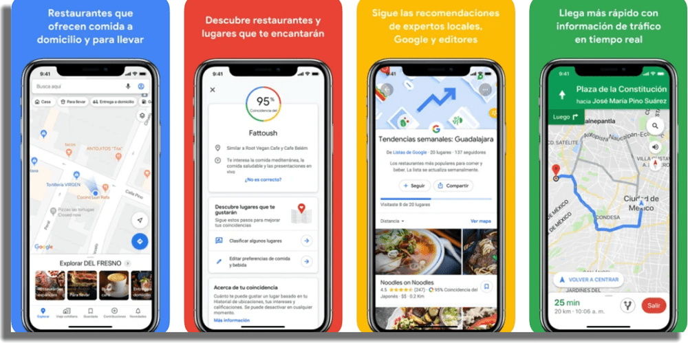 Google Maps aplicaciones para detectar radares de tráfico
