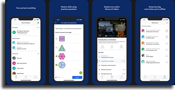 Khan Academy best study apps