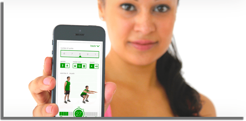 7-Minute Workout aplicaciones de fitness