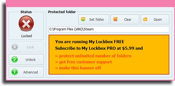Unlock block apps on Windows