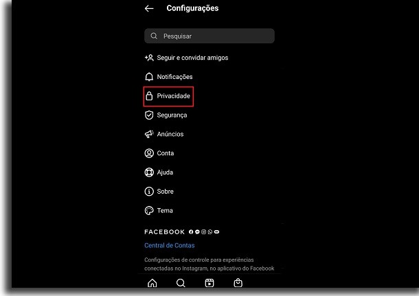 solicitações de mensagens no instagram tutorial