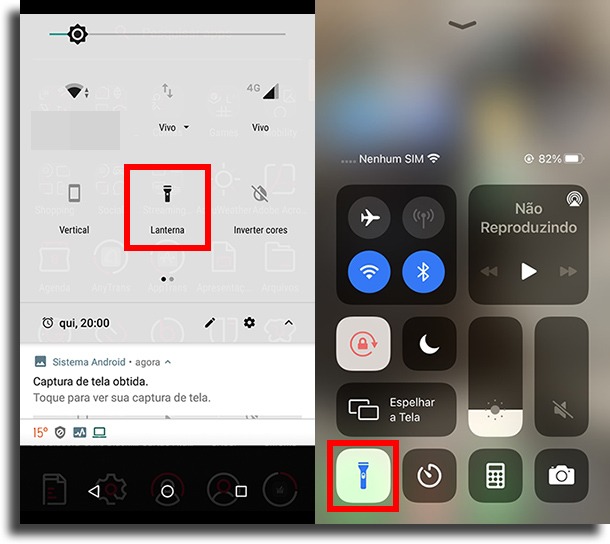 Aplicativos de lanterna apps que nunca deve instalar
