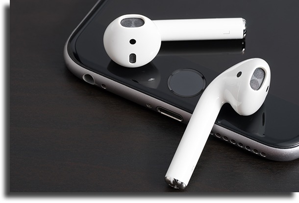 AirPods on an iPhone AirPods only charge one side