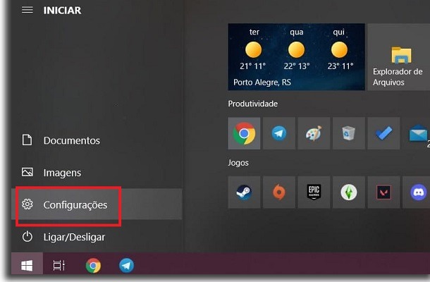 instalar o windows 11 configurações