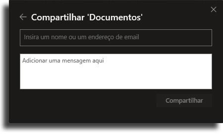 digitar o email melhores dicas e truques do OneDrive