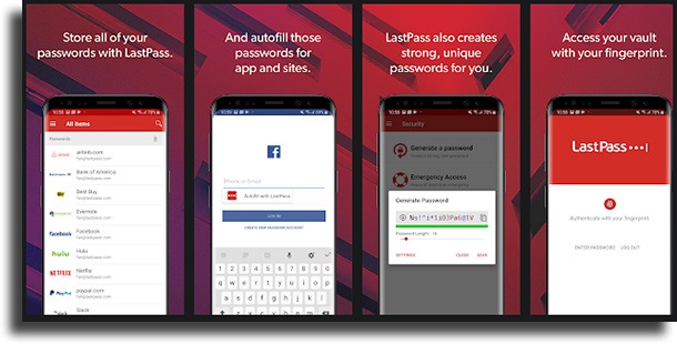 LastPass essential Android apps