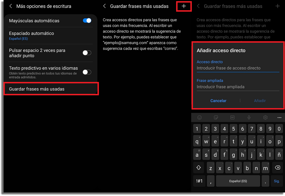 teclado samsung