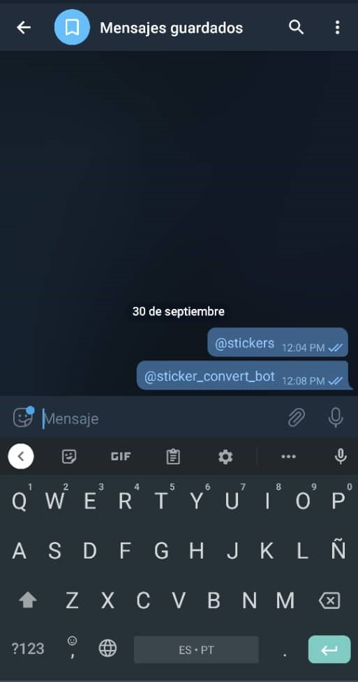 Paso 3  Cómo crear stickers en Telegram
