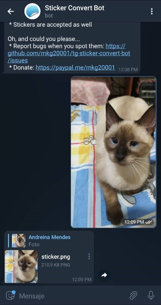 Paso 9 Cómo crear stickers en Telegram