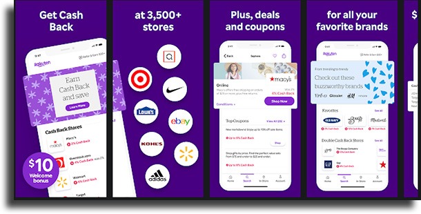 Rakuten apps that pay for referrals