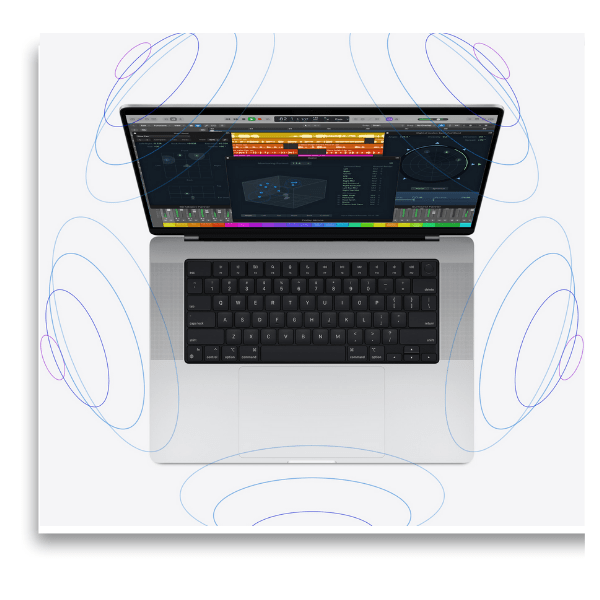 MacBook Pro 2021 audio espacial