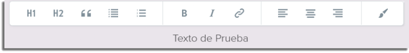 editar texto crear página web