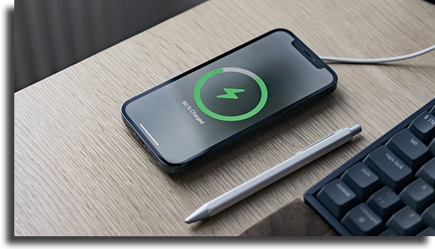 don't fully charge it Charging your phone overnight