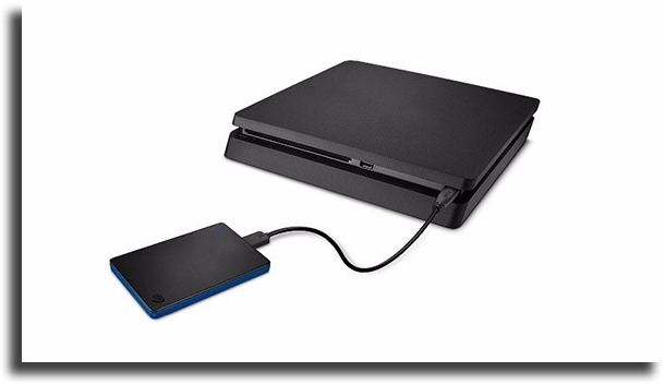 intro on how to use external HDDs on PS4