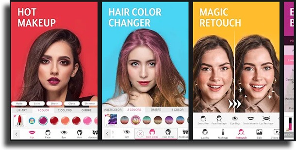 YouCam Makeup popular photo apps