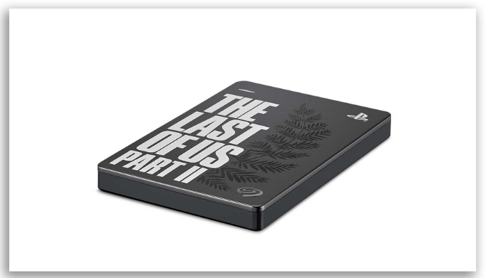 Seagate The Last of Us Part II PS4 external HDDs
