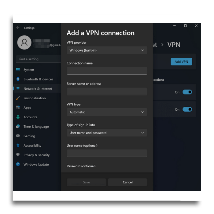 Como configurar uma VPN no Windows 11 - 89