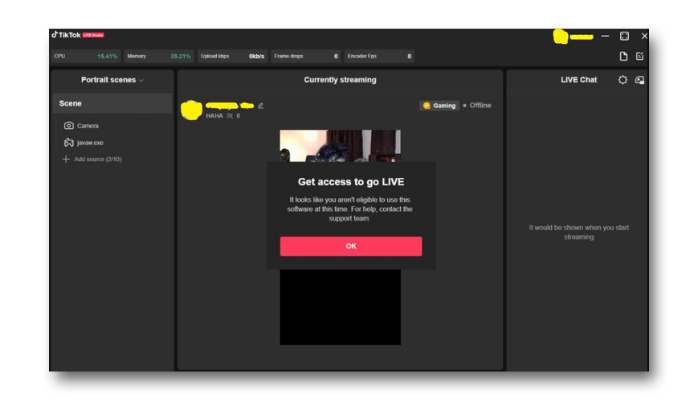 tiktok streaming de juegos