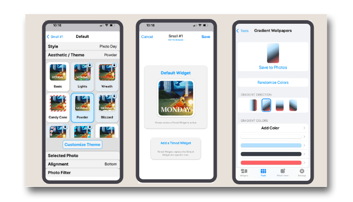 Widgetsmith Personalizar el diseño de la pantalla del iPhone